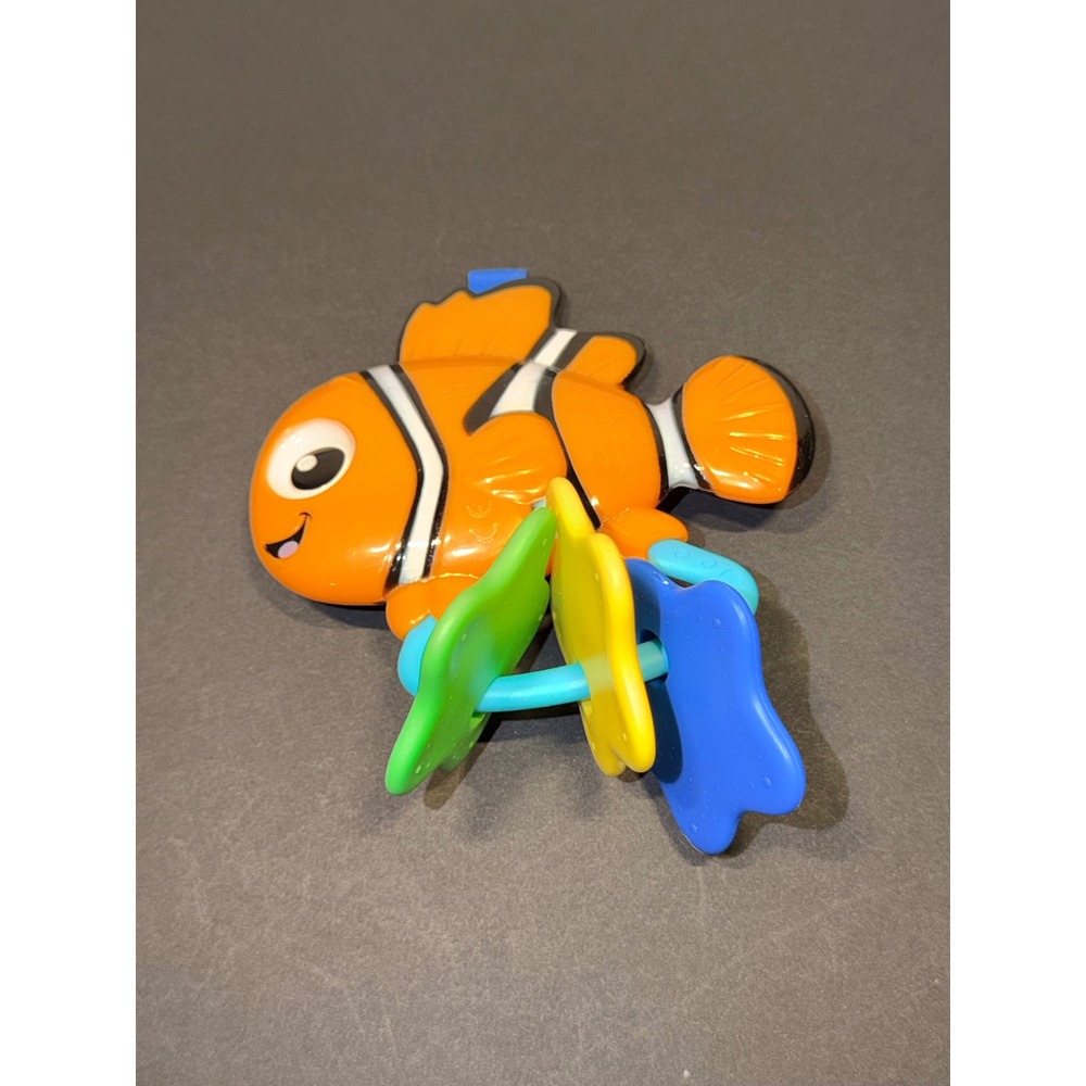 Kids2 Finding Nemo Mr Ray Ocean Clownfish Baby Rattle Teether Toy Star